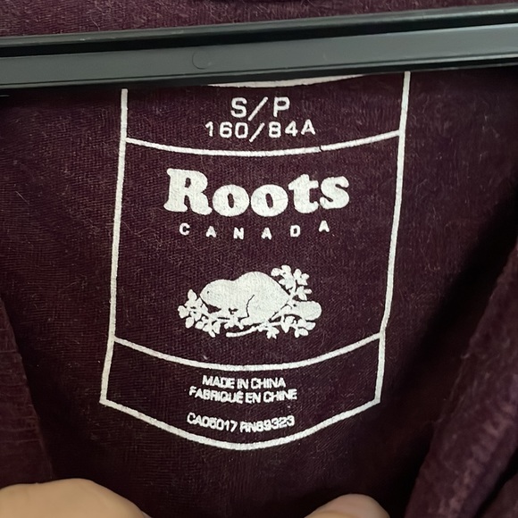 Roots Athletics Burgundy Long Sleeve Top - Picture 5 of 6
